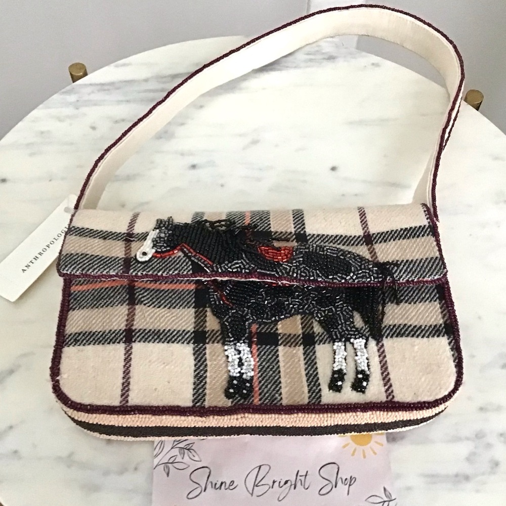Anthropologie Fiona Bag Horse NWT - Picture 5 of 8